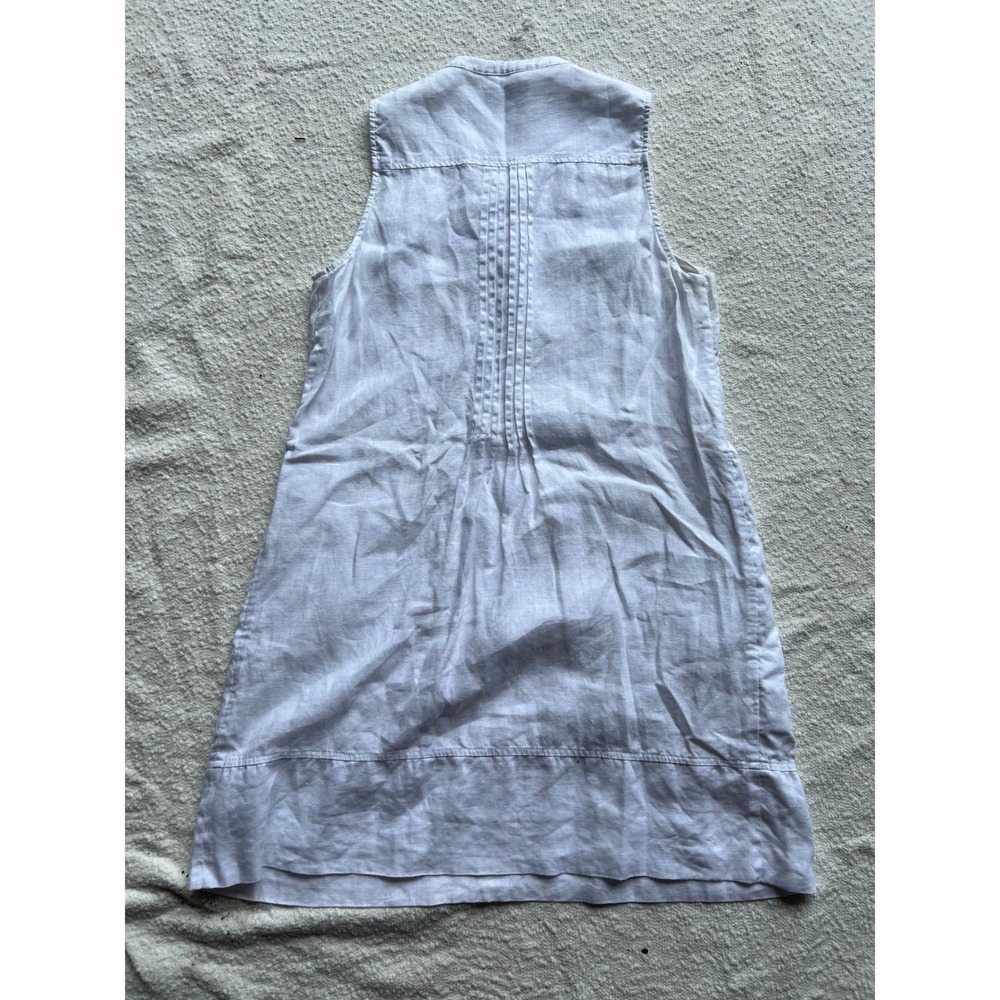 Quince White 100% Linen Sleeveless Dress Womens Small - Picture 2 of 6